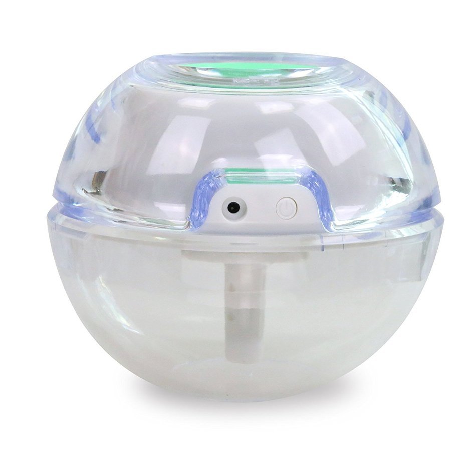 GetMine USB Bright Color Mini Mist Humidifier Air Purifier, Pink N14