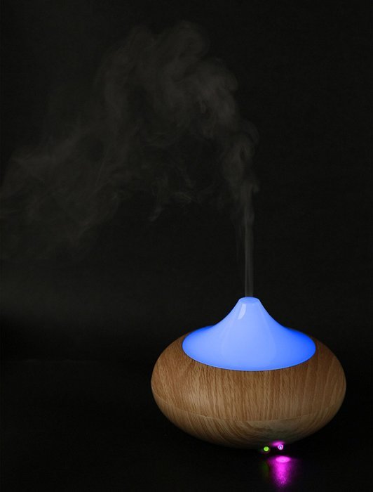 Cool Mist Humidifier Filter Free, Essential Oil Diffuser, Aromatherapy by SilverCrest, Whisper Quiet, 7 LED Colors... N8
