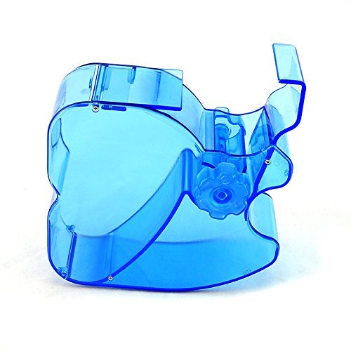 Carejoy&reg; Blue Color Cotton Roll Dispenser Holder Press Type Molar Shaped (Without Cotton Roll)