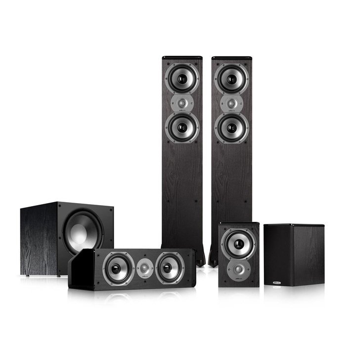 Polk Audio TSi300 5.1 Home Theater Speaker Package (Black)