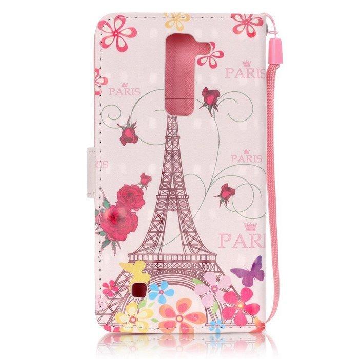 LG K7 Case,LG Tribute 5 Case,Yaheeda [3D Colored Drawing] [Flip Fit] Premium PU Leather Card-Slots Cash-Slots... N65