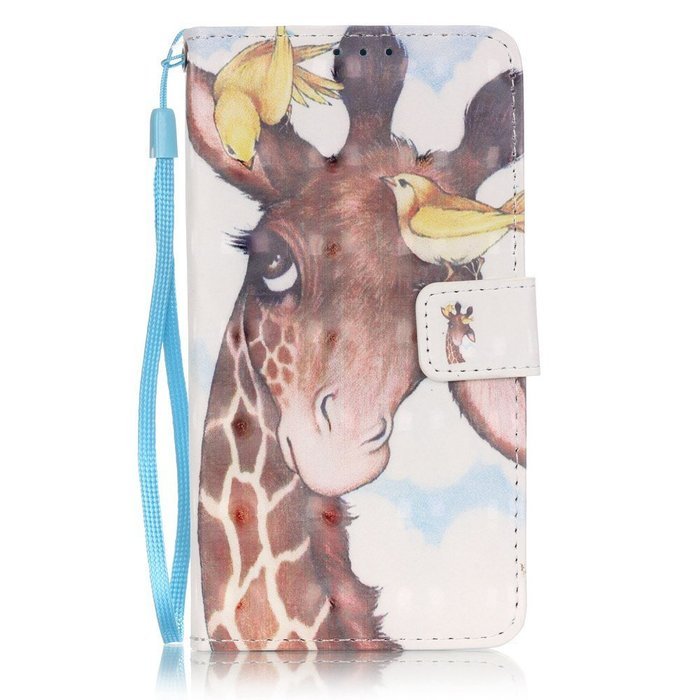 LG K7 Case,LG Tribute 5 Case,Yaheeda [3D Colored Drawing] [Flip Fit] Premium PU Leather Card-Slots Cash-Slots... N68