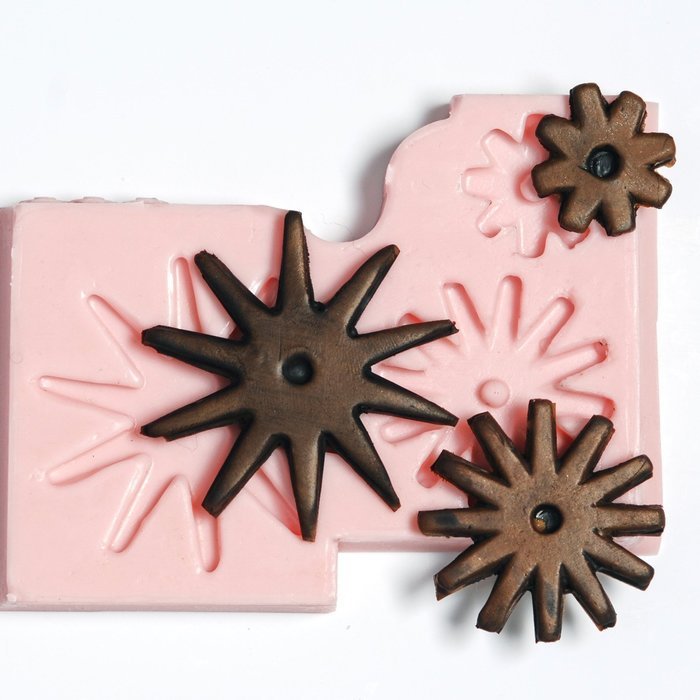 Spur Rowel Silicone Mold Easy To Use Flexible Silicone Food Safe Fondant, Chocolate, Candy, Resin, Polymer Clay... N2