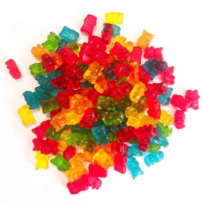 3 Pack Silicone Gummy Bear Candy Molds (New Colors) With a BONUS Dropper & FREE Quick Start Recipe EBook - Make... N2