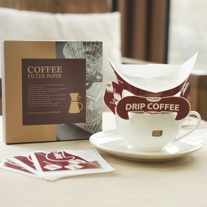 Huayoung 30-pcs Conical & Travel Coffee Filters Hanging Ear Coffee Bags Drip Coffee Filters Disposable Coffee...