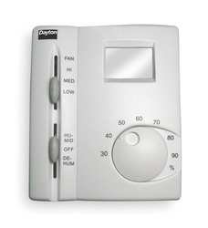 Dayton 1UHE2 Humidifier Control, Wall Mount, 120/230 V