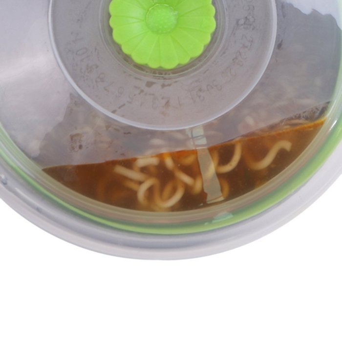 MACDIAZ Stainless Steel Mixing Bowls With Lids Food Container Cup Multi-Use (Green) N3