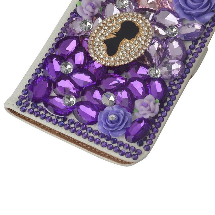 LG V10 Case Yaheeda [Stand Feature] Bling Sparkle Crystal Wallet Case [Diamond Jewel] Premium [Bling Luxury] PU... N38