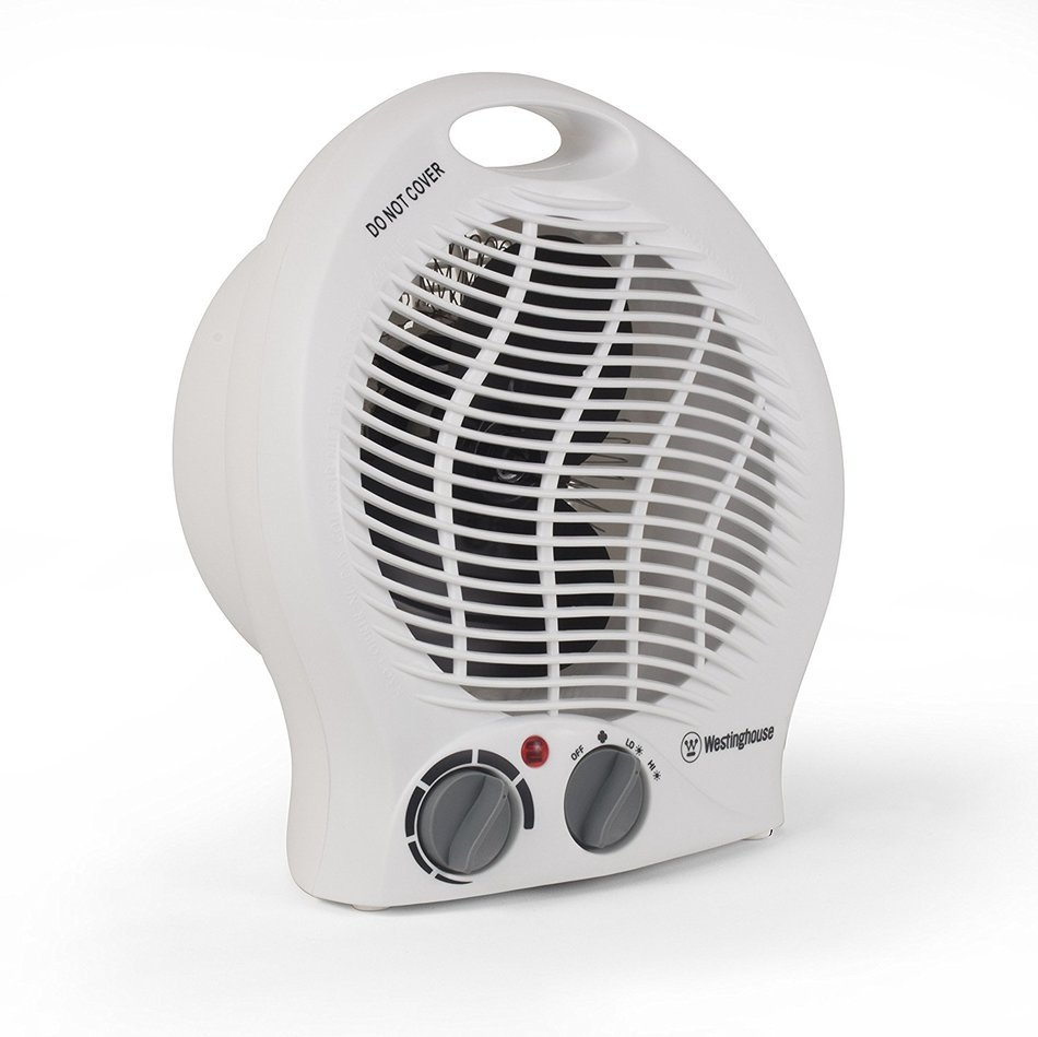 Westinghouse WHD101B1500 Watt New Desk Top Heater, Black N5