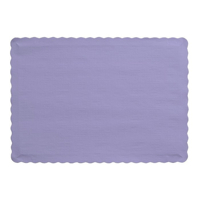 Creative Converting 50 Count Touch of Color Paper Placemats, Luscious Lavender