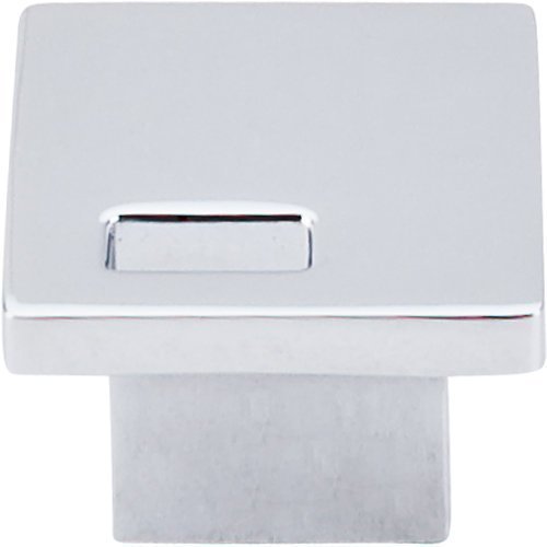 Top Knobs TK269 Modern Metro Series 1-1/4 inch Wide Slotted Knob, Polished Chrome by Top Knobs
