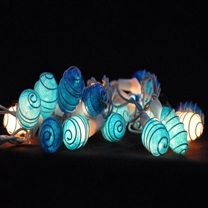 KAKA(TM) Tulip Led String Lights with Plug-in Light Decorate Patio Outdoor Christmas Party Warm White Light 220V... N5
