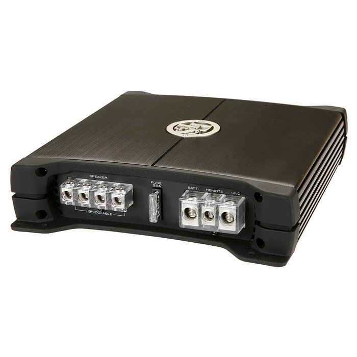 DLS XM20 2-Channel Class AB 200W Car Stereo Amplifier with Low-Pass filter