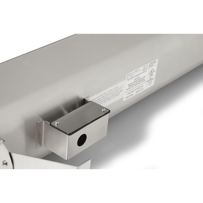 Infratech 61-1/4 Inch W Series All-weather Stainless Steel Heater - 4000 Watts - Indoor/Outdoor Rated - Energy... N3