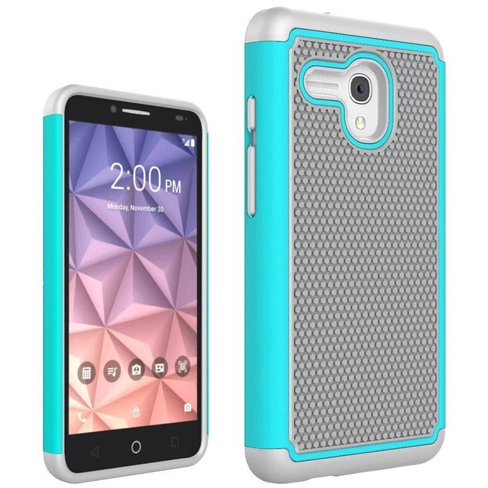 Alcatel OneTouch Fierce XL Case, ARSUE [Shock Absorption] Hybrid Dual Layer Armor Defender Protective Case Cover... N5