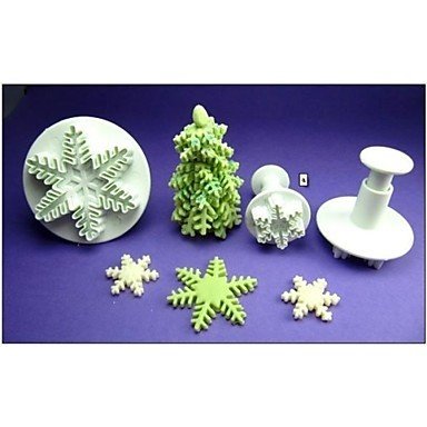 Y&XL&H Snow Spring Die Fondant Tool Fondant Mould N2