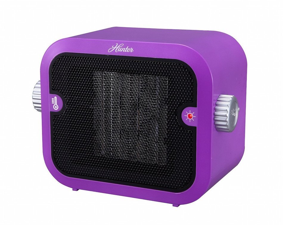 Hunter PC-003PU Retro Ceramic Space Heater (Purple) N2