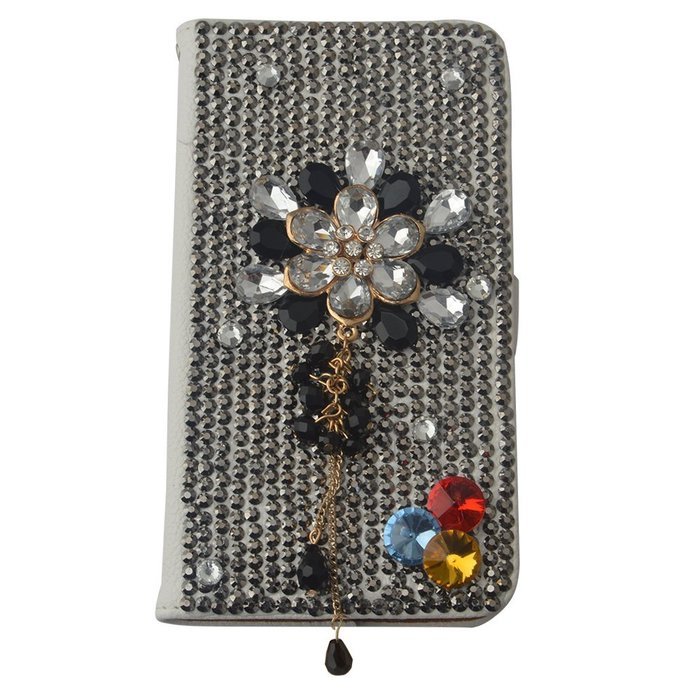 LG V10 Case Yaheeda [Stand Feature] Bling Sparkle Crystal Wallet Case [Diamond Jewel] Premium [Bling Luxury] PU... N49