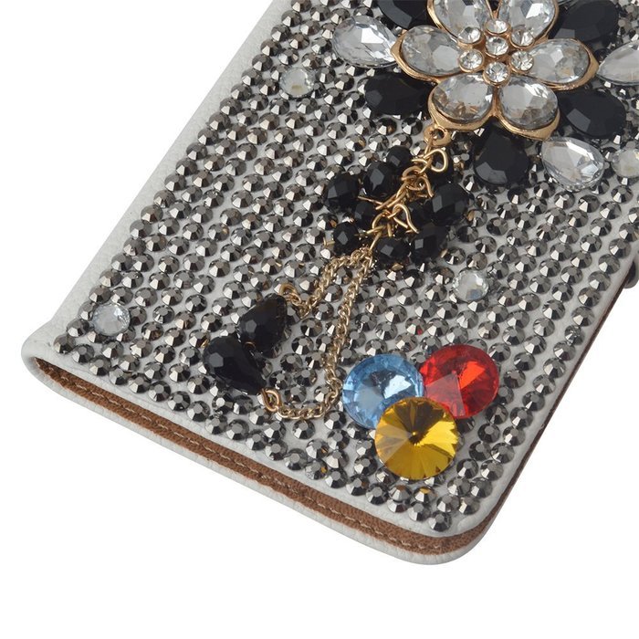 LG V10 Case Yaheeda [Stand Feature] Bling Sparkle Crystal Wallet Case [Diamond Jewel] Premium [Bling Luxury] PU... N50