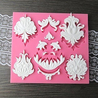 Y&XL&H Baking Fondant Cake Mold,L13.7cmW12.5mH0.9cm