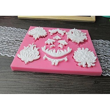 Y&XL&H Baking Fondant Cake Mold,L13.7cmW12.5mH0.9cm N2