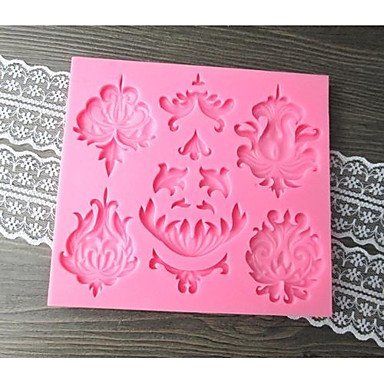 Y&XL&H Baking Fondant Cake Mold,L13.7cmW12.5mH0.9cm N3