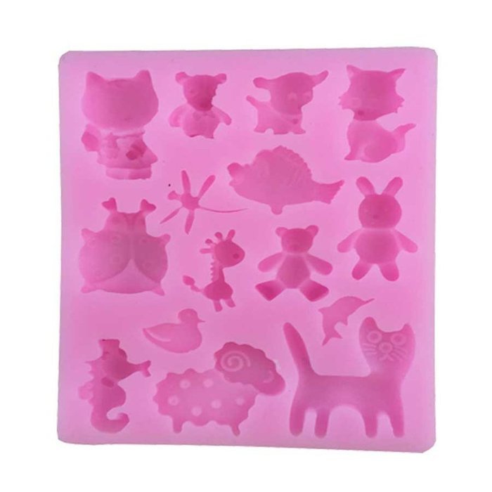 Children's ability to exercise, plasticine shape Office School Educational DIY Craft Silicone Fondant Mold Silicone... N2