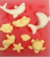 Oasis Supply Fish Kit Mold, Silicone