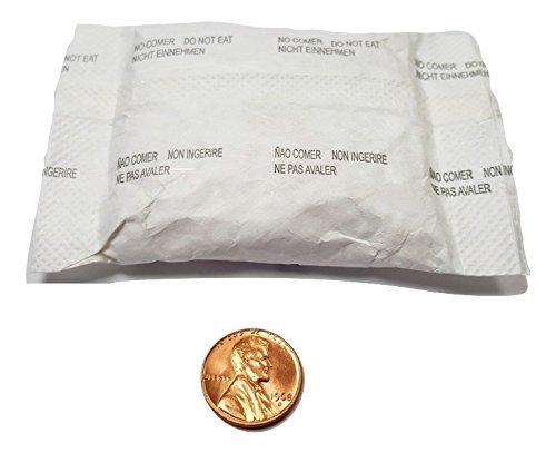 30 Gram Silica Gel Desiccant Packs (100 Packs Tyvek)