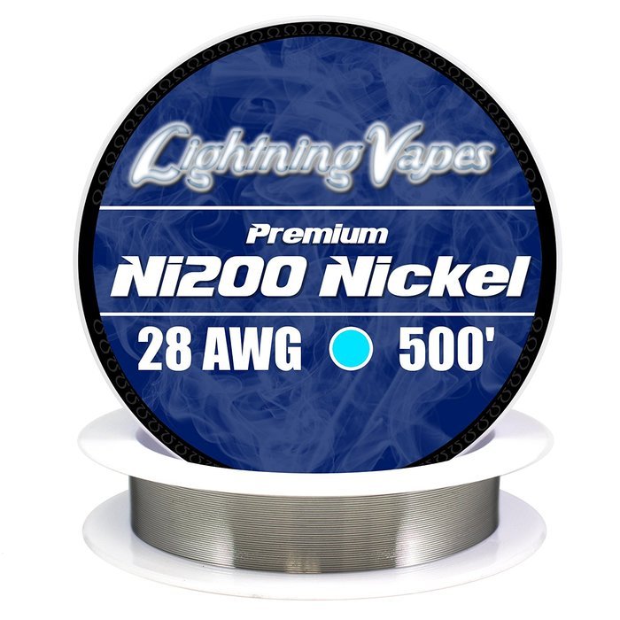 LV Ni200 Nickel Wire (Annealed) 28 AWG - 500'