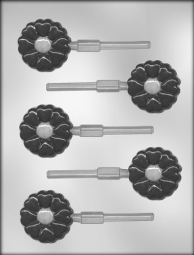 CK Products Heart Flowers Chocolate Mold
