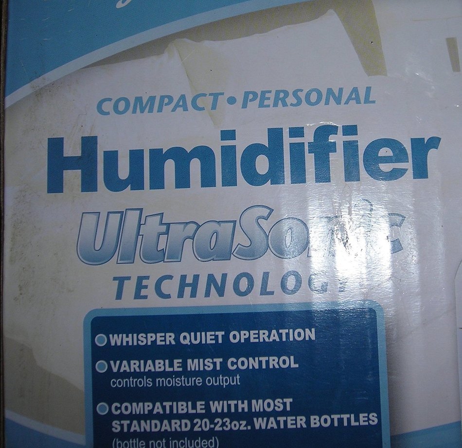 Compact Personal Humidifier Ultrasonic Technology N2