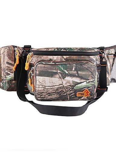 SB@Camouflage Waterproof Nylon Bum Bag for Hunting/Fishing/Camping Hiking N2
