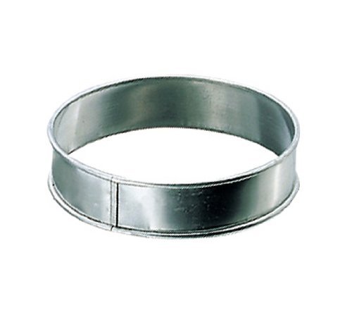 Stainless steel round pastry mold 11 inches