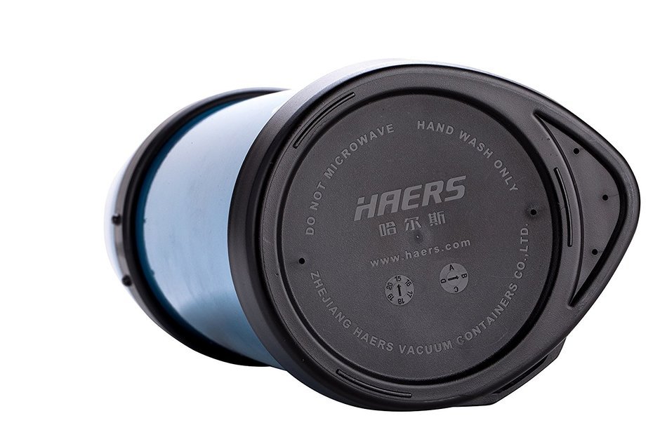 Haers - 50OZ(Blue) Tough, Double-Walled Stainless Steel, Vacuum Insulated Thermal Water Carafe N2
