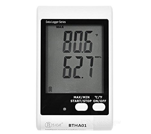 BSIDE BTHA01 3.4" LCD Temperature & Humidity Meter Data Logger N3