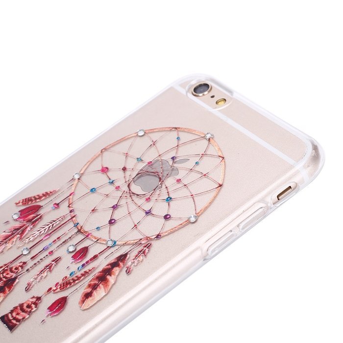 iPhone 7 Case, PHEZEN iPhone 7 Clear Soft TPU Protective Case Back Cover with Beautiful Cherry Blossom Flower... N23