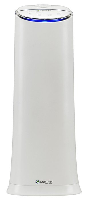 PureGuardian 10.8L Output per Day Ultrasonic Cool Mist Humidifier Tower, Personal Humidifier, Room Humidifier,... N2