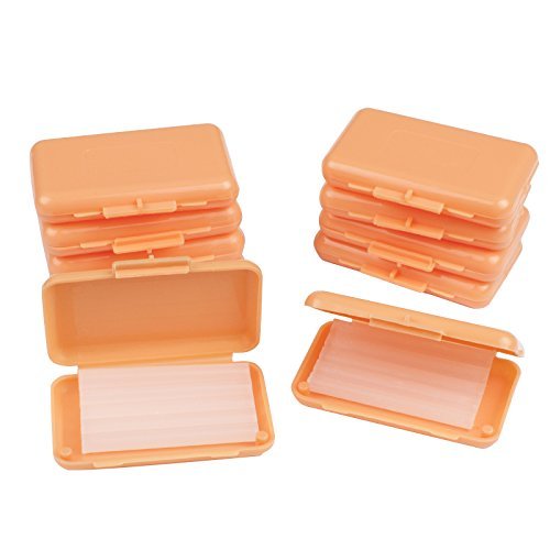 Zorvo 10 Packs Dental Orthodontics Orange scent Ortho Wax For Braces gum irritation N2