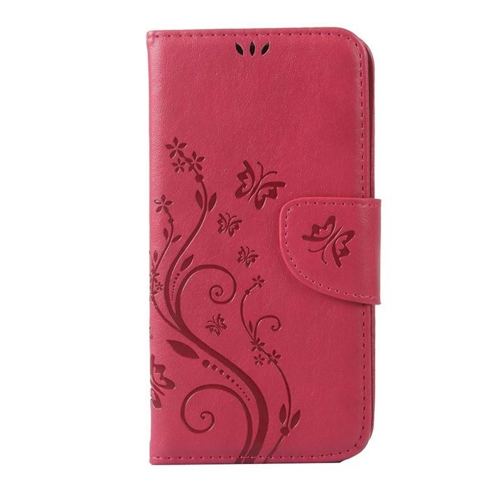 iPhone 7 Plus Case,iPhone 7 Plus Case(5.5") -Aroko Wallet Embossed Flower PU Leather Case with Card Holders &... N3