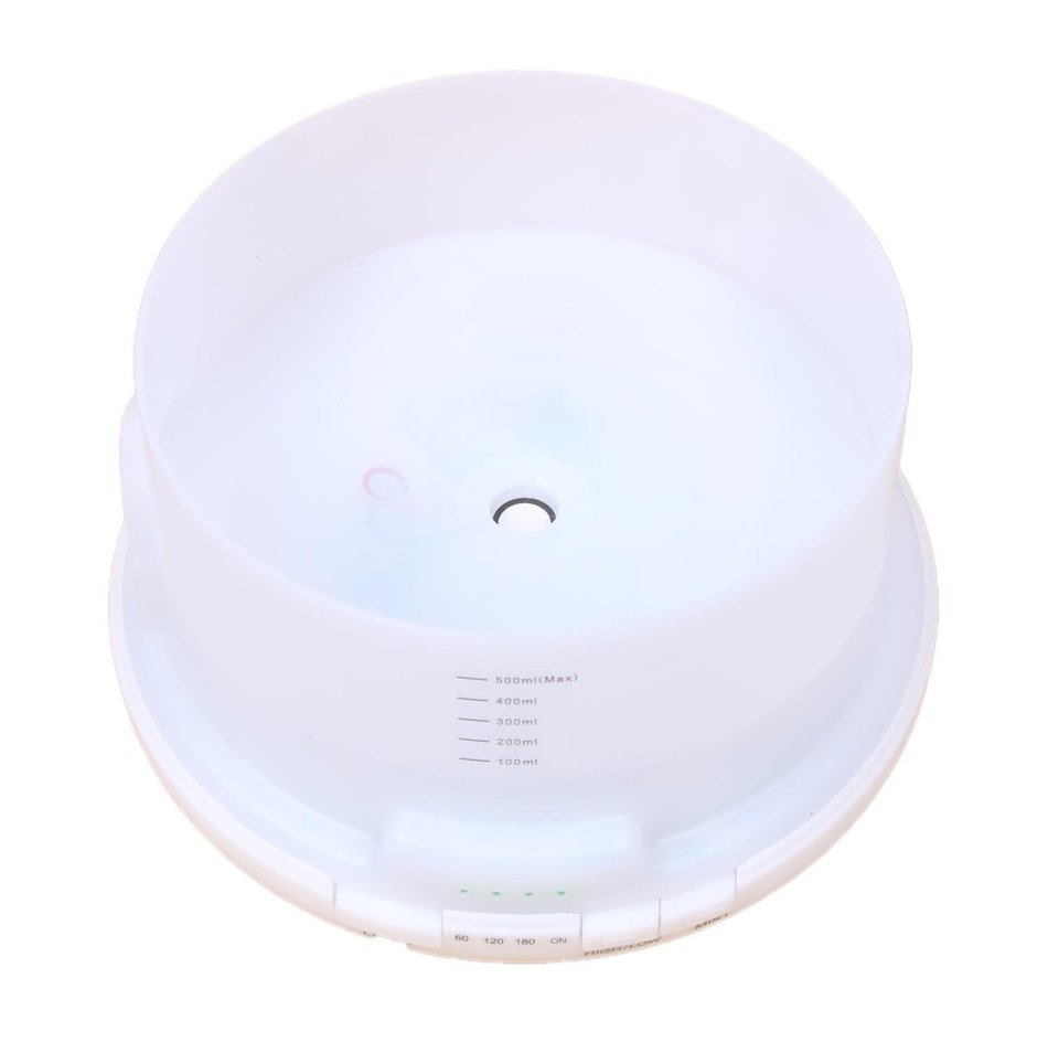 Asiacc 500ml Aroma Diffuser LED Color Changing Ultrasonic Home Air ...
