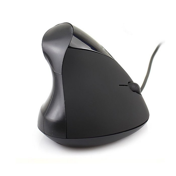 Spritech(TM) USB Wired Health Vertical Mouse Human Ergonomic Wireless Mouse 5 Button Vertical Ergonomic Mouse N13