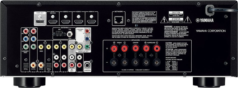 Yamaha RX-V473 5.1- Channel Network AV Receiver (Discontinued by Manufacturer)