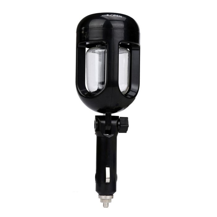 Ecosin Auto Mini Car Humidifier Air Purifier Freshener Travel Car Portable (Black) N15