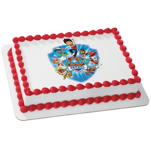 Whimsical Practicality Paw Patrol Yelp for Help Edible Cake Icing Image for 6" Round Cake (6" Round Sheet)