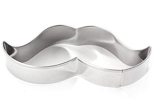 Oi Max Stainless Steel Mustache Shape Cookie Cake Biscuit Pastry Cutter Baking Mold