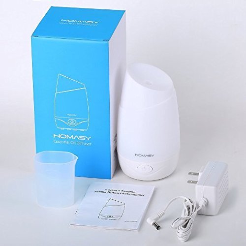 Scenic Essential Oil Diffuser with Color Light Auto Shut Off Function, 100ml N4