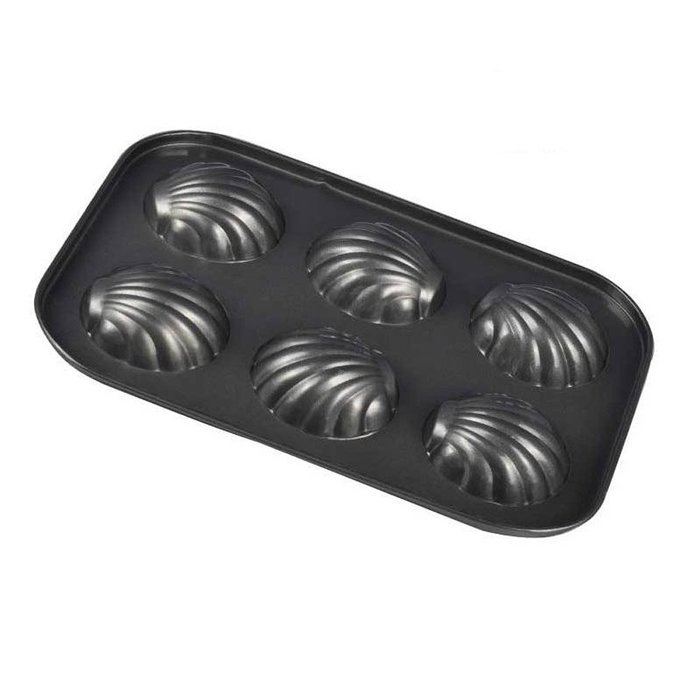 Non-Stick Coating Cake Mold Home Even Shell Mold Pan N2