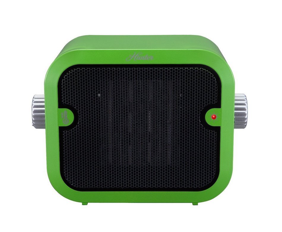 Hunter PC-003GN Retro Ceramic Space Heater (Green) N2