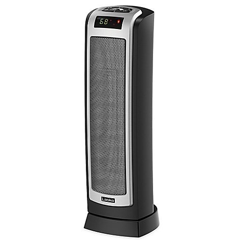 Lasko Ceramic Tower Heater with Remote Control and Oscillation, 23-Inch, CT22722